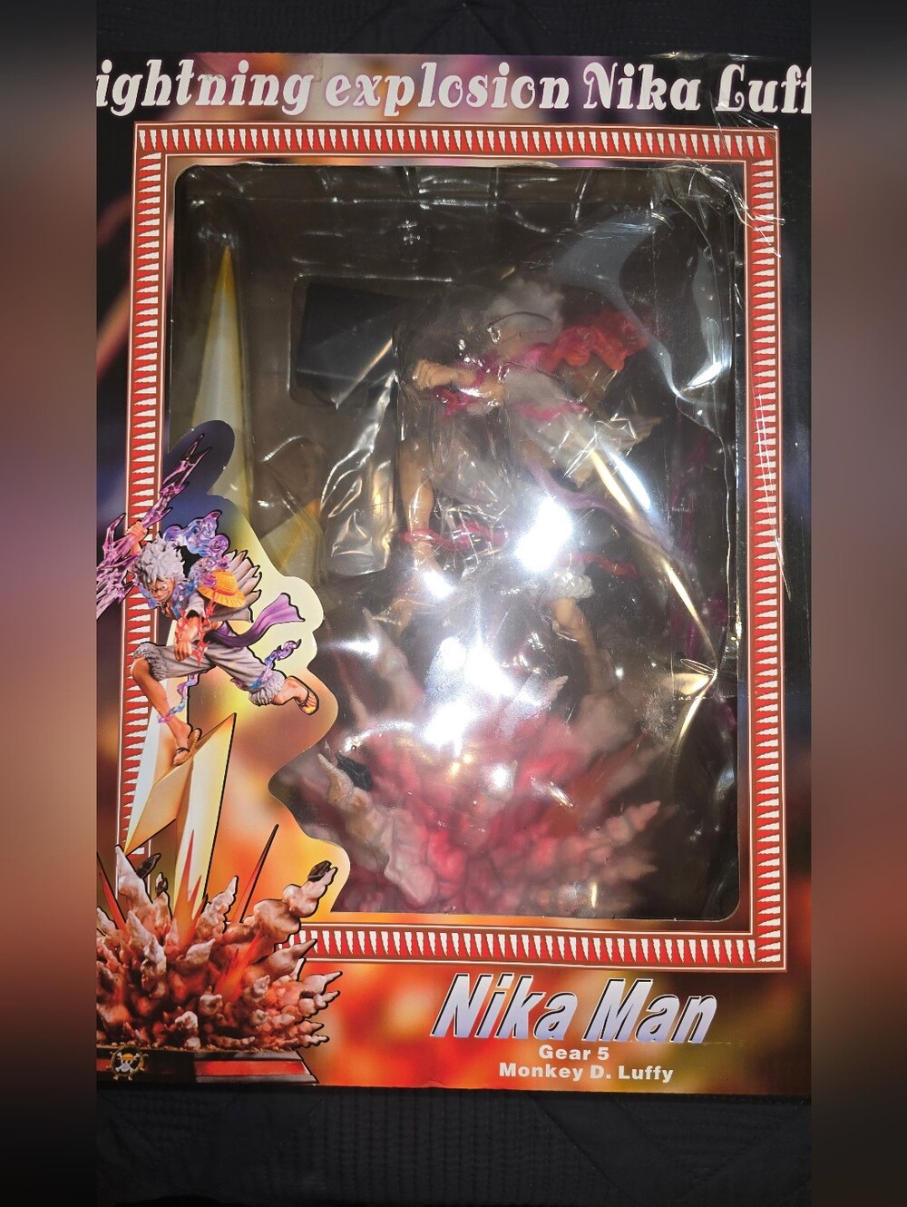 Nika Man One Peice Light Up Statue